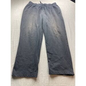 Vintage 90s Russell Sweatpants Mens Size XL 40-42 Gray Fleece Drawstring Outdoor